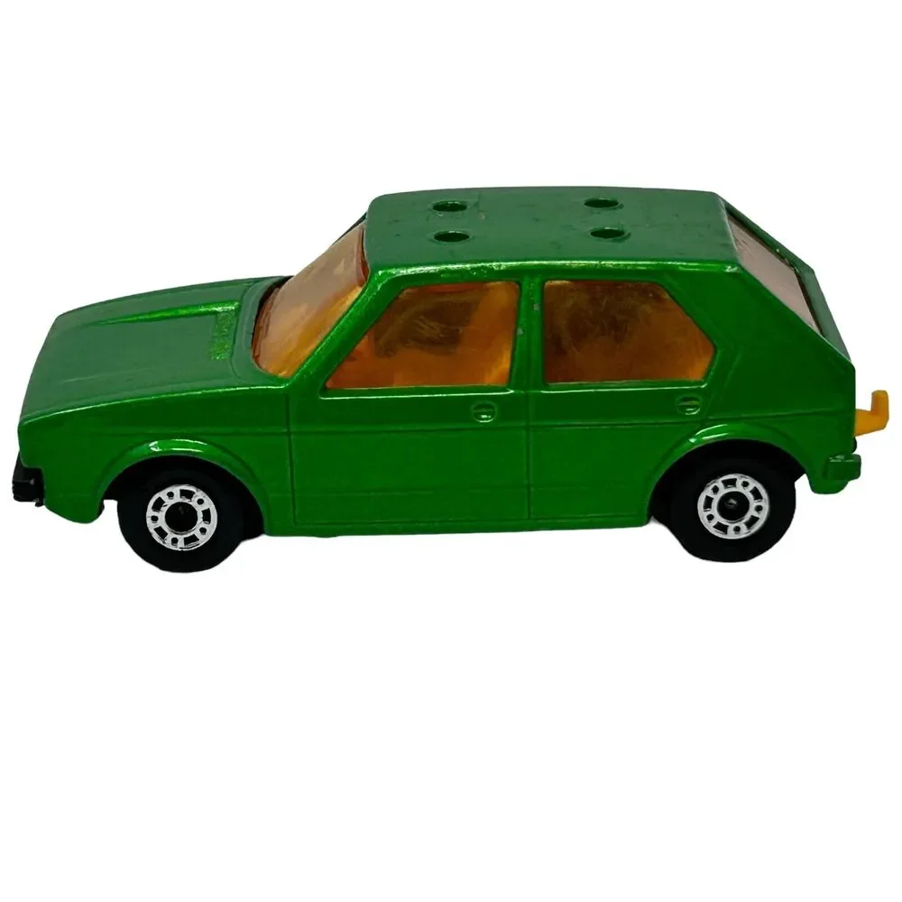 Vintage Matchbox 7 VW Golf Diecast Toy Car Volkswagen Superfast Green England